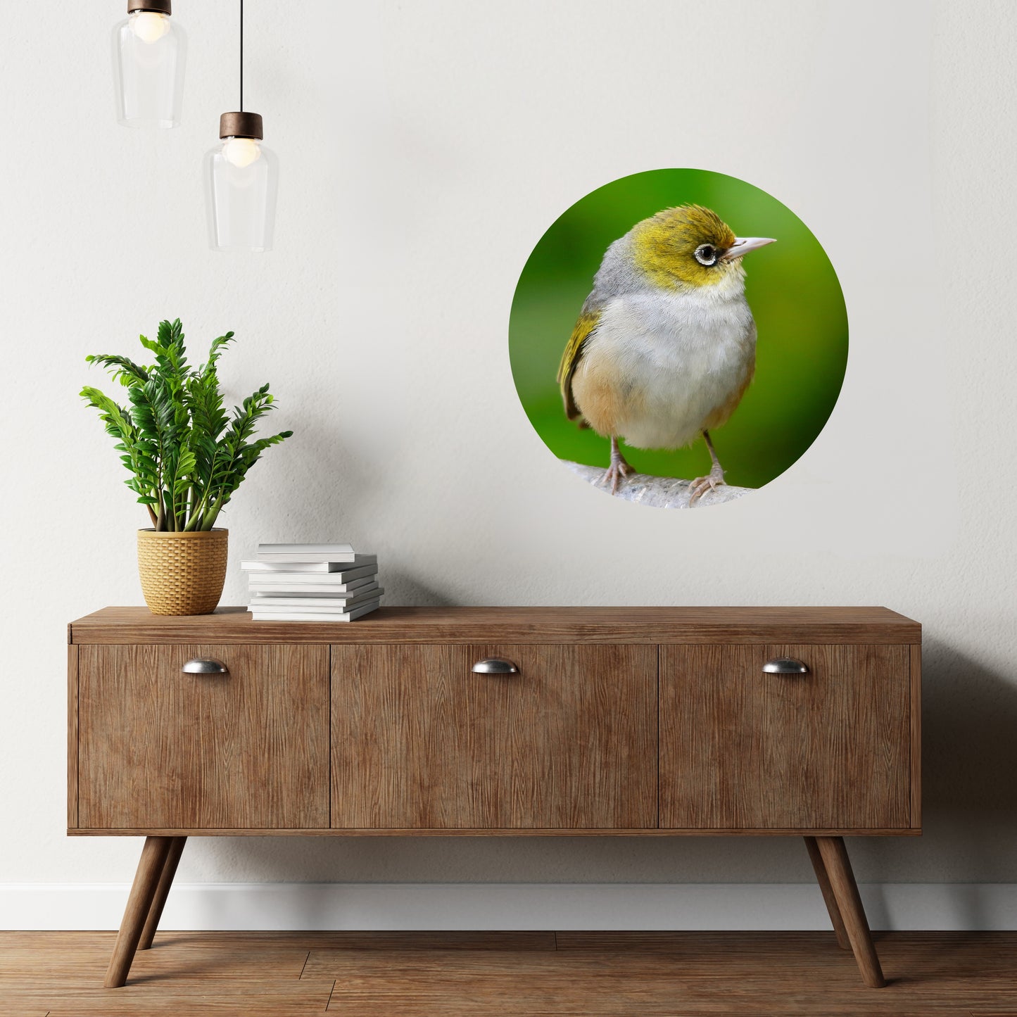 Tauhou on green decal - reusable
