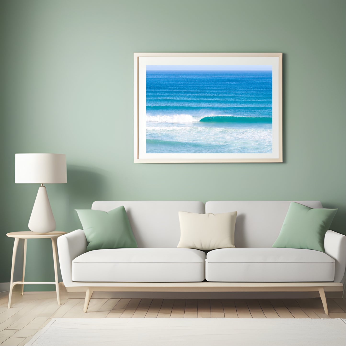 'Ocean Blue' on fine art paper