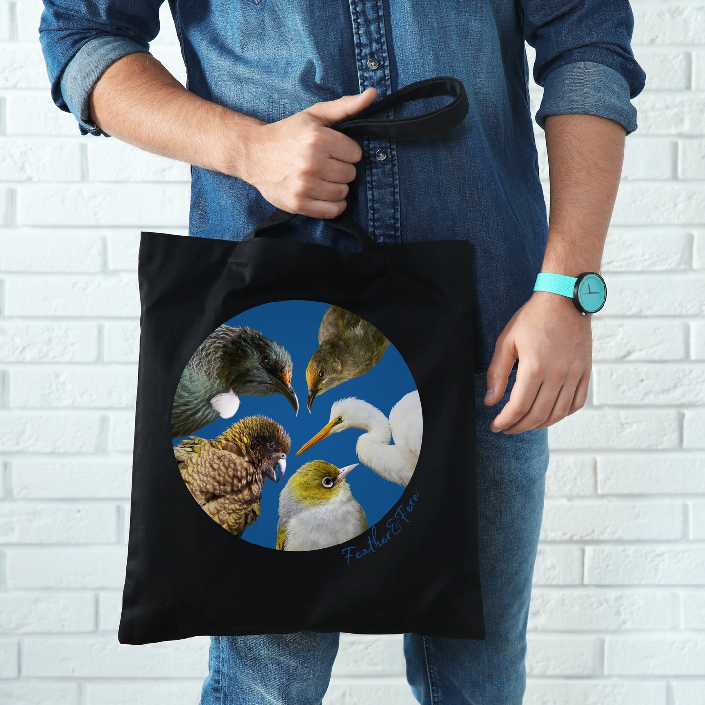 Multiple Birds tote bag